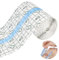 ACWOO Bandage Transparent Imperméable, 10cm x 10m Transparent Adhésif Médical Bandage, Imperméable Tatouées Bandage, Adhésif Film Transparent Plaie, pour Sport, Douches, Protéger Tatouage