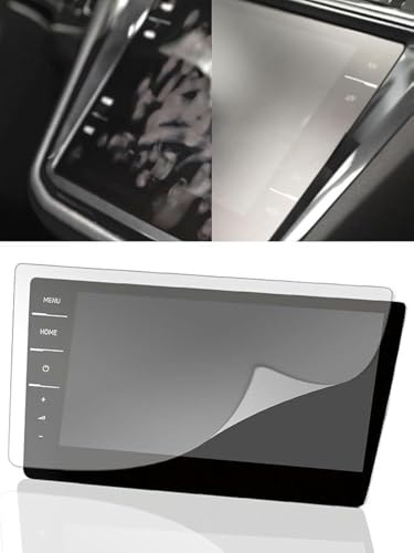 DISSKIN® Displayschutzfolie für Volkswagen Discover Media & Pro Display - selbstheilend durch Wärme, Matt, antibakterielle Beschichtung, Anti-Fingerabdruck (Kompatibel zu VW Passat Discover Pro)