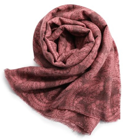 Superora Damen Schals Weiche Warm Stola Herbst Winter Gedruckt Langer Schal Scarf Print Multicolour Paisley Muster 190cm*65cm