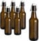 gouveo Lot de 6 bouteilles en verre avec bouchon mécanique [choix varié] – Bouteilles vides de 500 ml à remplir – Bouteille à bouchon mécanique (BF500A)