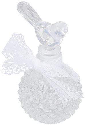 ABOOFAN Elegant Embossed Floral Perfume Travel Bottle Glass Sealed Aroma Bottles for Aromatherapy Mist Sprayer