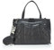 Steve Madden Damen Belia Chevron Quilted Satchel, Schwarz