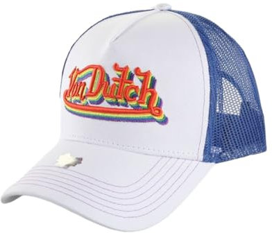 Von Dutch Originals Trucker Cap Newark White/Rainbow