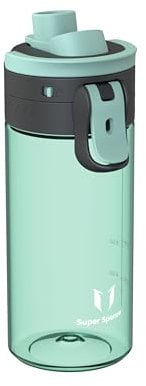 Super Sparrow Trinkflasche Kinder - Tritan Wasserflasche - 500ml - BPA-frei - Ideale Sportflasche - Ein-Klick Schnellfluss TouchGulp Trinkflaschen - Leicht, Nachhaltig
