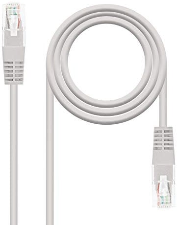 Cat.6 UTP Network Patch Cable - AWG24 Gauge - 10 Metre Length - Ideal for connecting equipment in a local network (LAN) to optimize connection speed and stability.