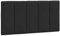 HETFTJN Bettrückwände Wandkissen Wandpolster Headboard for Bed - Kopfteil-Kissen Schwarz 100 cm Samt für Herbergen Bett Gästezimmer Jugendzimmer