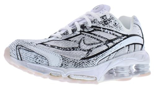 NIKE IB8174-100 Shox Ride 2 Herren White/MTLC Platinum-Black-FLT Gold EU 45.5