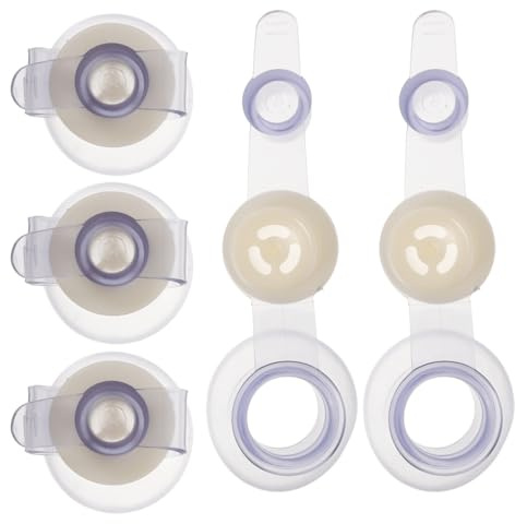 Kisangel Valve Cap Replacement for Inflatable Mattress and Pillow Durable Pvc Air Nozzle Cover Portable Inflatable Valve Accessory for Outdoor Sports and Kayaking 5Pcs Set
