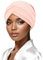 DAMILY Hijab Kopftuch Damen Hijab Undercap Untertuch Frauen Muslimische Kopftücher Für Damen Kopftücher Chemo (Rosa)