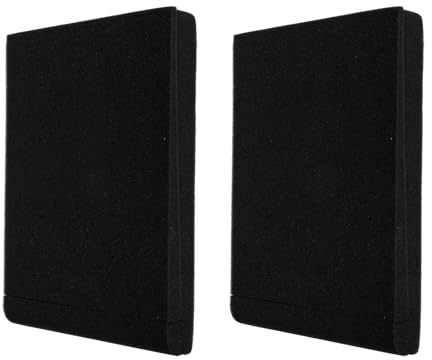 Toddmomy Schaumstoff Schalldämmkissen 2 Stück Lautsprecher Dämpfungsmatte 28X19X4Cm für Subwoofer und Musikboxen Einsatz