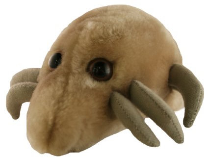 GIANT Microbes Stofftier / Plüsch Figur: Dust Mite / Hausstaubmilbe (Dermatophagoides Pteronyssinus)