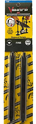 Warthog V-Sharp Knife Sharpener - Spare Diamond Honing Rods - Classic II 1000 GRIT