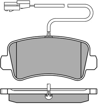 Meyle 025 251 1218/W Brake Pad Set, disc brake