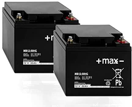 Akku kompatibel Elektromobil Meyra Orthopedia Cityliner 410+ 2x 12V 50Ah AGM