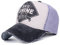 Kuyou Vintage Baseball Cap Snapback Trucker Hat (Black)