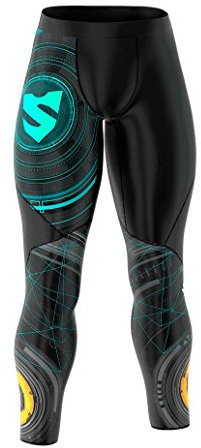 SMMASH Lange Leggins Jogginghose für Herren, Outdoor- Fitness und Trainingshose, Sporthose Laufhose Lang, Hose zum Gym Fitnessstudio, Atmungsaktive Leggins OCR Crossfit, Made in EU