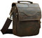 Le'aokuu Herren Echtleder Sling Messenger Schultertasche Tasche (144 Dunkelbraun)