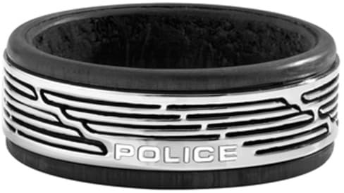 Police Herren Ringe aus Edelstahl Ringgröße 62 (19.7)