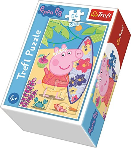Trefl 54 EL. Mini WesoĹy dzieĹ Ĺwinki Peppy 2 [Puzzle]