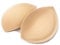 Sew in Bra Cups - Lightly Padded - A to E Cup Ivory Beige or Black (Beige, C)