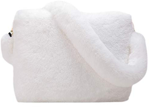 VALICLUD 1Pc Plüsch-Umhängetasche Tasche mit großer Kapazität Chic Messenger Bag Aufbewahrungstasche