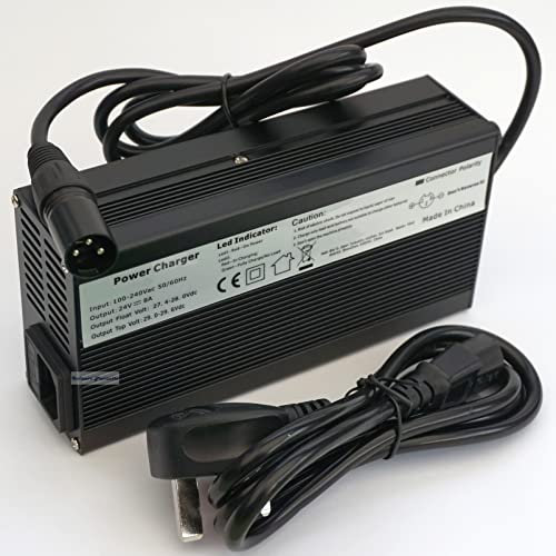 24v 8a deep cycle mobility scooter wheelchair Lead-acid/gel battery charger – 2 year warranty
