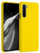 kwmobile Hülle kompatibel mit OnePlus Nord Hülle - Silikon Handy Case - Handyhülle weiche Oberfläche - kabelloses Laden - Strahlend Gelb