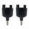 Cukol 2 Pcs Electric Fence Drill Chuck for Insulators Screw, Electric Fence Fencing Posts Plastic Chuck Keys for Drill Makes The Insulator Screw Faster and Easier to Install Without Hand Screwing