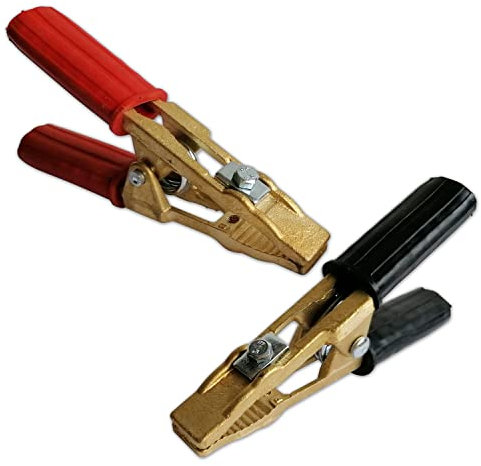 CASTEELS - KIT 2 PINCES EN LAITON DE BATTERIE OU DE DEMARRAGE 300 A