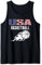 Amerika Basketball Fans Trikot - USA Flag Sport Bball Lovers Tank Top