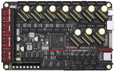 BIGTREETECH Octopus Max EZ V1.0 Steuerplatine 32 Bit Neues Upgrade Octopus Pro Motherboard, kompatibler EZ2209 Schritttreiber, unterstützt die Ausführung der Klipper-Firmware DIY Upgrade 3D-Drucker
