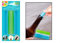 Pack of 4 Plastic Reusable Bottle Chillers Ice Cube Cubes Blue & Green 12x1.5cm