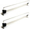 DOJA Barcelona | Ausziehbare Kleiderstange | Kleiderbügelauszug ausziehbar | Pack 2 | 450 mm | in Stahl | Kleiderschrank-Organisator | Ausziehbare Garderobe | Kleiderbügelhalter Verstellbar