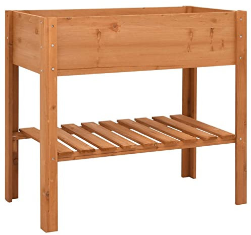 Camerina Jardinière 88x43x80 cm Bois de Sapin,Jardiniere sur Pieds,Jardiniere Terrasse