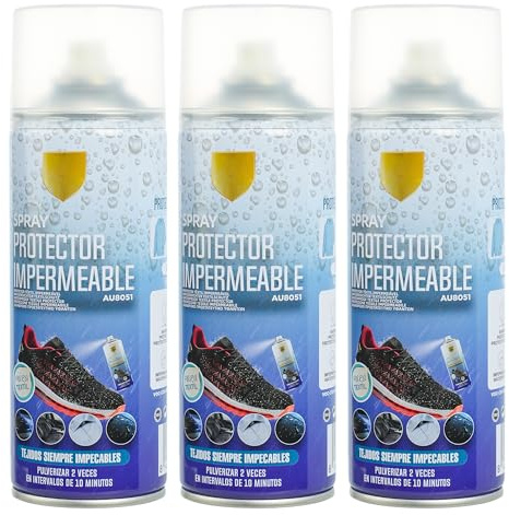 Etrexonline Spray Impermeabilizante para Calzado y Textiles: Protección Avanzada Contra Agua, Barro y Manchas - Barrera Invisible y Transpirable de Secado Rápido