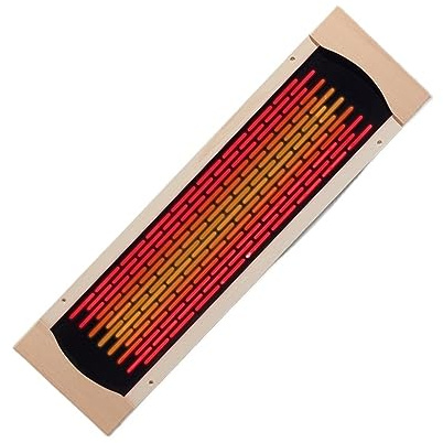 Steam Shower Generator, Full Ceramic Infrared Sauna Heater Tube, Sauna Accessories Ceramic Sauna Heater Panel(3pcs)