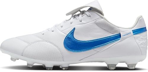 Nike Herren The Premier III FG Sneaker, White Signal Blue, 44 EU