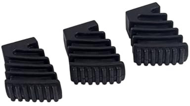 ibasenice 3piezas Pies De Goma Para Rack De Batería Protector De Suelo Unidades Negras Patas Antideslizantes Para Soporte De Platillos y Percusión