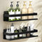 YESENT Duschkorb aus Aluminium, 30 cm, 2er-Pack, Badezimmer-Organizer, Wandmontage, selbstklebender Duschkorb