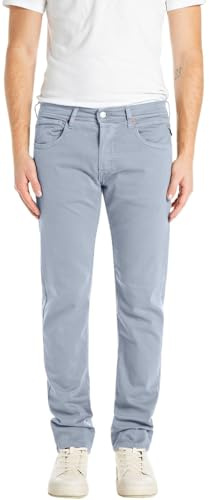 Replay Herren Jeans Grover Stretch, Perwinkle 781 (Blau), 33W/34L
