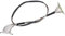 WUPEDI Moteur de bras avec couvercle Câble flexible Ligne de signal Cardan Vibration Absorbant les chocs Accessoires de carte, for DJI, for Mavic, Pro Gimbal Camera Bras de réparation de moteur(Signal