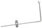 Nudiuhis Portable Fly Tying Vise Tool Fly Vise Fishing Hook Rotary Fly Gears 360° Rotation Multiple Adjustments Silver