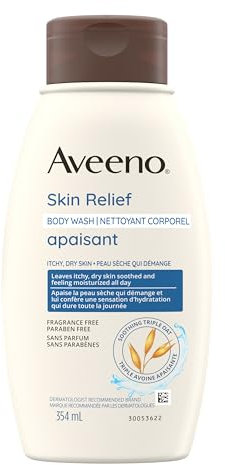 Aveeno Active Naturals Skin Relief Body Wash, Fragrance Free, 12 Fl. Oz