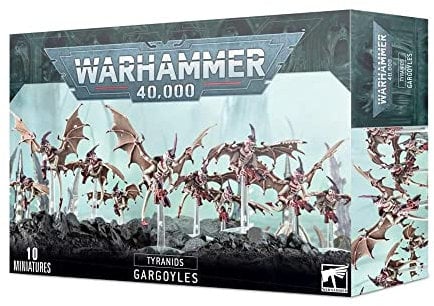 Games Workshop Age 12+ 99120106018 Warhammer 40,000 Tyranid Gargoyle Brood Action Figure, Black