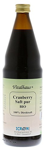 Cranberry Saft pur bio Vitalhaus