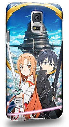 Case88 Premium Designs Sword Art Online SAO Hülle / Schutzhülle für Samsung Galaxy S5