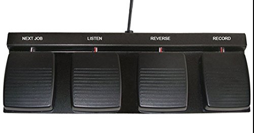 DAC FP-110-USB4 Four Button USB Foot Pedal