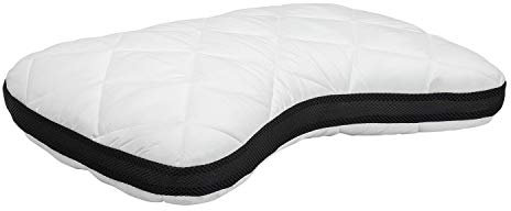 Pikolin Home - Almohada Viscoelástica de Hombros Antialérgica | 60x40 cm | Antiácaros e Hipoalergénica | Doble Funda | Firmeza Media | Dormir de Lado o Boca Arriba