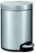 EKO Serene Step Bin 5L, Metal, Matt S/S, 26.5 x 20.3 x 29 cm