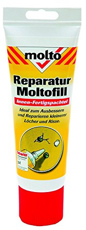 3 x Molto Moltofill Reparatur für Innen, weiß, 5087714
